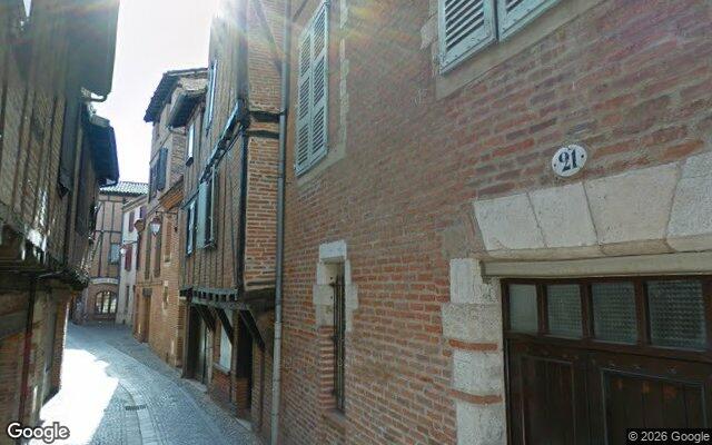Façade : 21 rue Puech Bérenguier, Albi